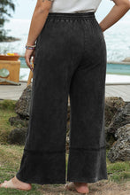 Load image into Gallery viewer, Plus Size Drawstring Wide Leg Pants
